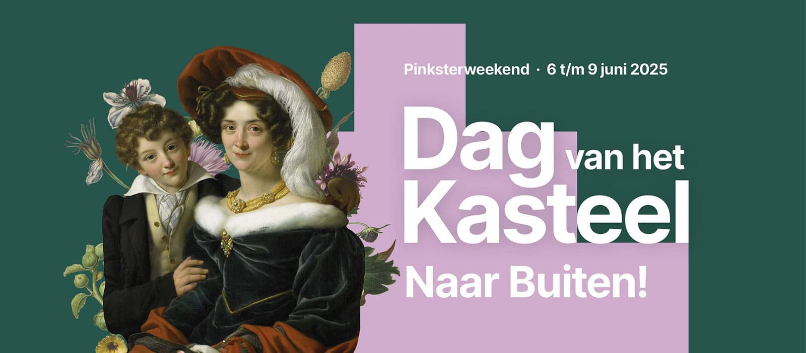 Dag van het Kasteel – 6 t/m 9 juni 2025 – Kasteel Sypesteyn